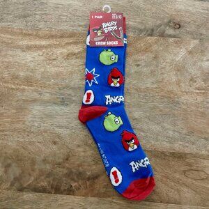 5/$20 NEW Adult Angry Birds Socks